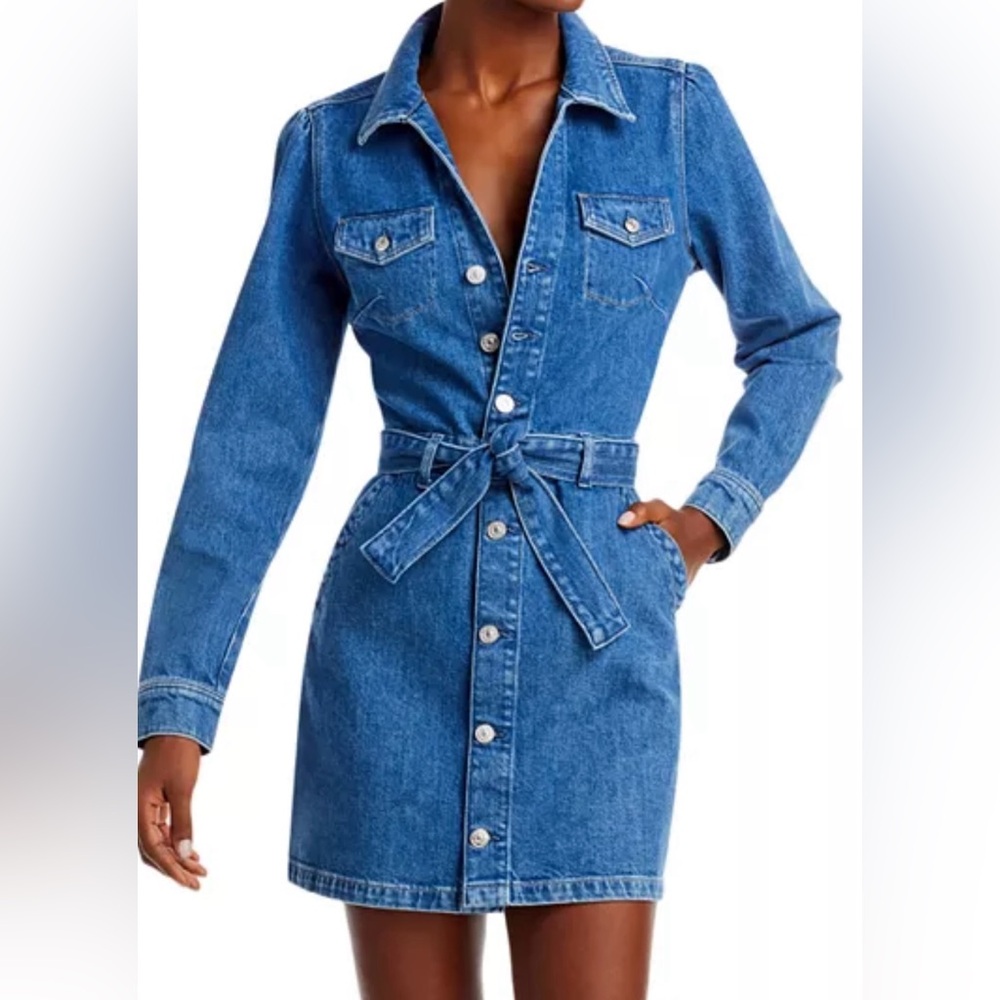 PAIGE Blue Denim Dress